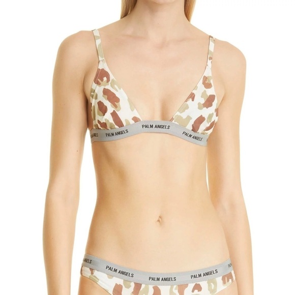 Palm Angels‎ Camo Triangle Bikini Top - Picture 1 of 6